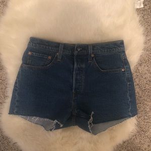 Levi’s Jean High Waisted 501 Shorts - Brand New!